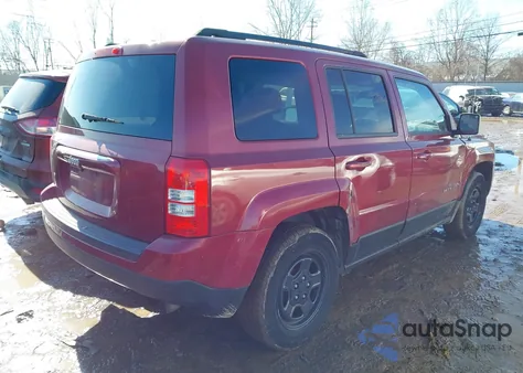 2016 Jeep Patriot Sport from USA, damaged, VIN 1C4NJPBBXGD601851